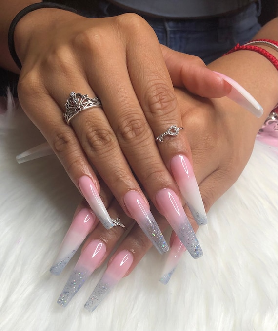 Cotton candy coffin nails deals