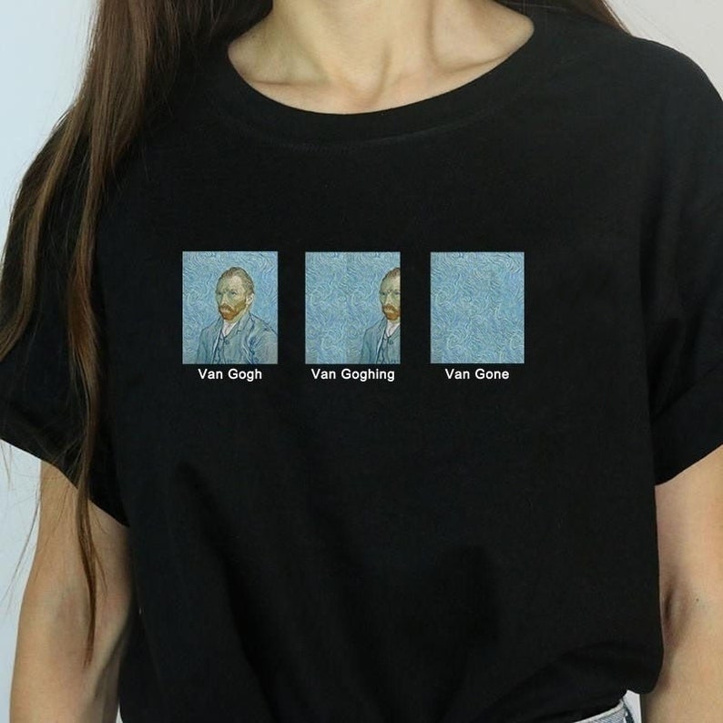 Van Gogh - Van Goghing - Street Wear - Cottagecore Clothing - Starry Night - Emo Tshirt - Hawaiian Shirt - Egirl Tshirt - Popular Right Now