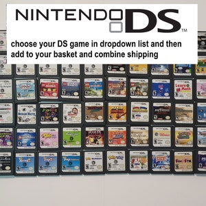 Le lot de jeux en vrac Nintendo DS (M à D) fonctionne également en version Lite, 3DS/2DS) expédition groupée en « ajoutant au panier » Vendeur canadien n° 4 sur 6 MARIO