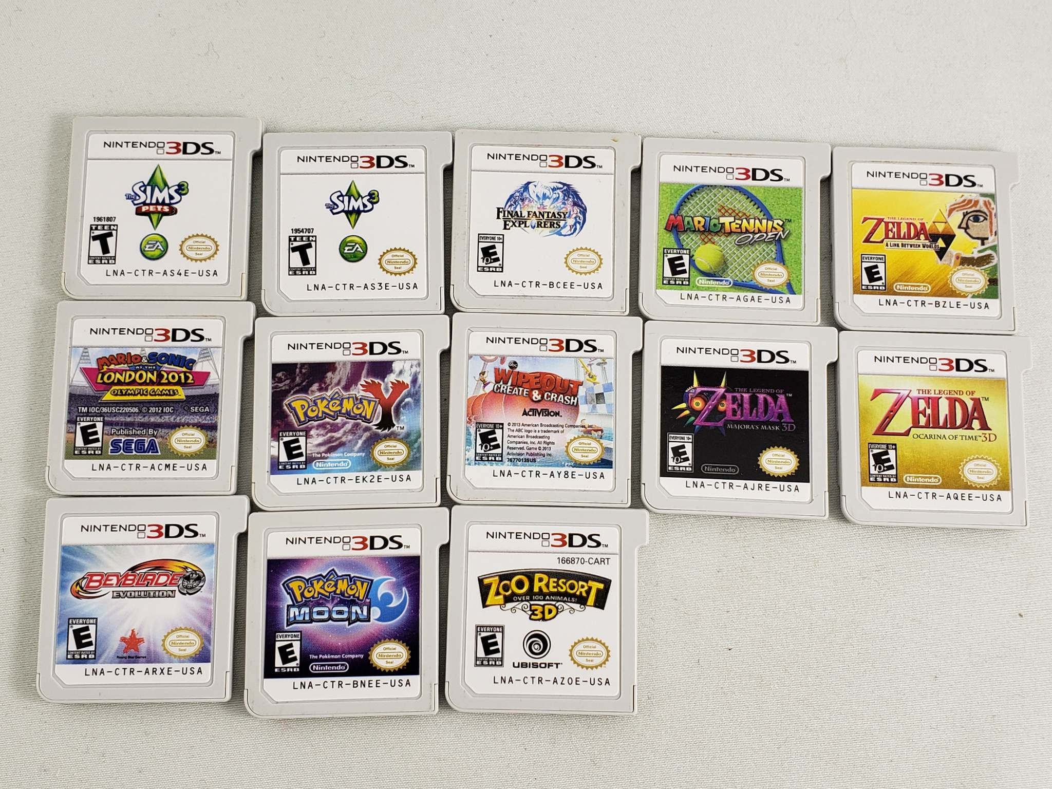 Nintendo 3DS Game Lot works With 2DS Also Listing 1of6 Etsy