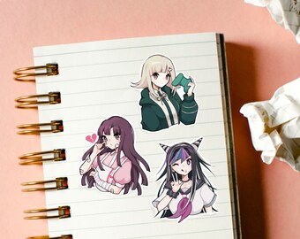 Trigger Happy Havoc Vinyl Anime Cartoon Stickers Maidudu 100 pcs Waterproof Danganronpa Stickers Danganronpa Trigger Happy Havoc Vinyl Anime Cartoon Stickers Maidudu 100 pcs Waterproof Danganronpa Stickers Danganronpa