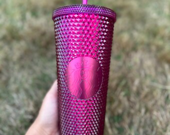 starbucks berry bling diamond studded tumbler fall 2022 venit 24oz