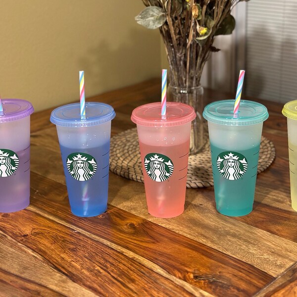Starbucks Cup Color Changing Etsy