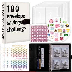 100 Envelopes Money Saving Challenge Binder