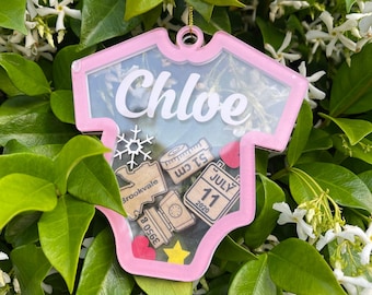 Baby First Christmas Ornament 2023 | Baby Ornament Personalized | Baby Keepsake Gift | Baby Shower Gift