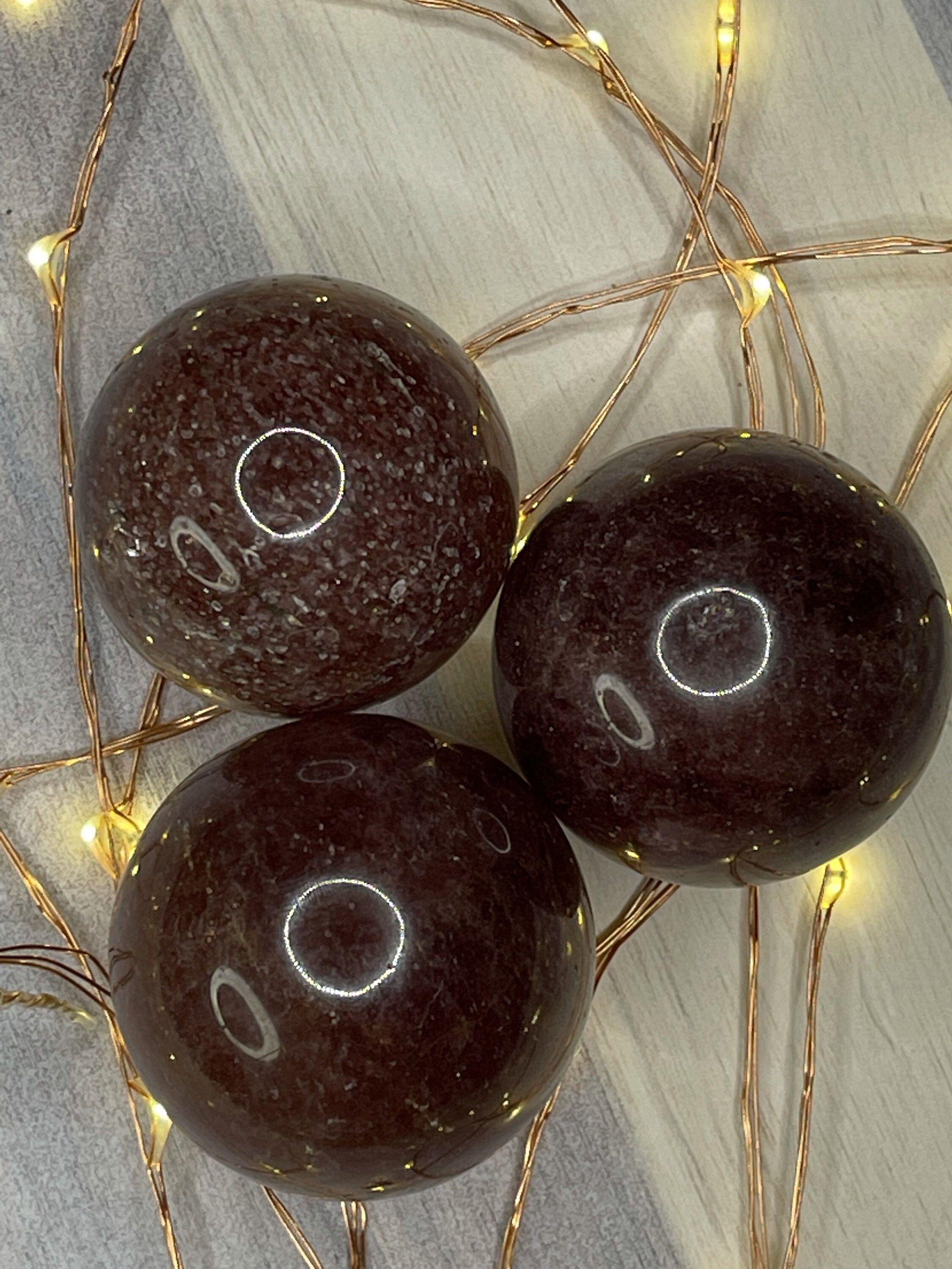 ストロベリークォーツ スフィア 4.5 cm 90-114g - Etsy 日本