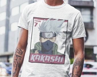Camisas Para Niños 2pc Camisetas Para Parejas Naruto Kakashi Camisas Para Niños 2pc Camisetas Para Parejas Naruto Kakashi