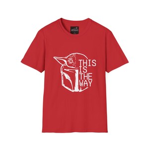 This Is The Way Baby Yoda T-Shirt | Mandalorian Grogu Tee | Father's Day Gift image 4