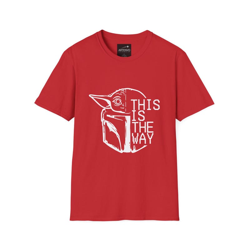 This Is The Way Baby Yoda T-Shirt | Mandalorian Grogu Tee | Father's Day Gift image 4