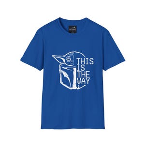 This Is The Way Baby Yoda T-Shirt | Mandalorian Grogu Tee | Father's Day Gift image 3
