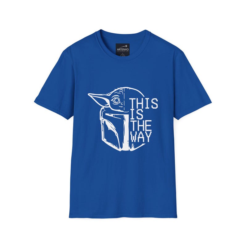 This Is The Way Baby Yoda T-Shirt | Mandalorian Grogu Tee | Father's Day Gift image 3