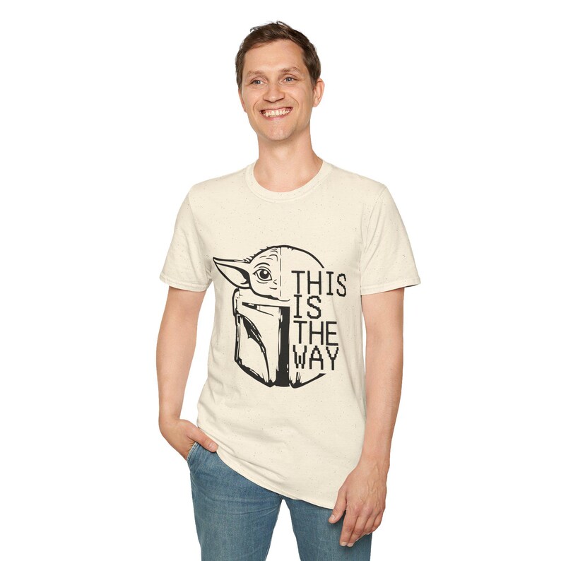 This Is The Way Baby Yoda T-Shirt | Mandalorian Grogu Tee image 4