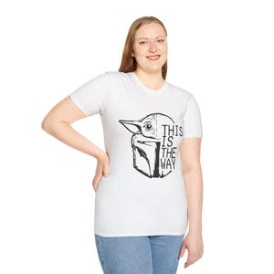 This Is The Way Baby Yoda T-Shirt | Mandalorian Grogu Tee image 8