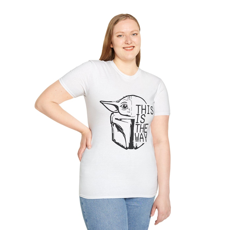 This Is The Way Baby Yoda T-Shirt | Mandalorian Grogu Tee image 8