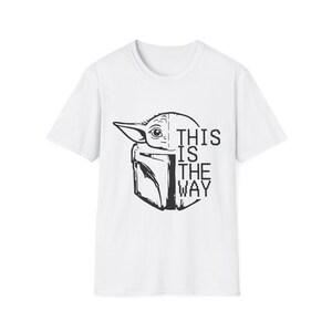 This Is The Way Baby Yoda T-Shirt | Mandalorian Grogu Tee image 5