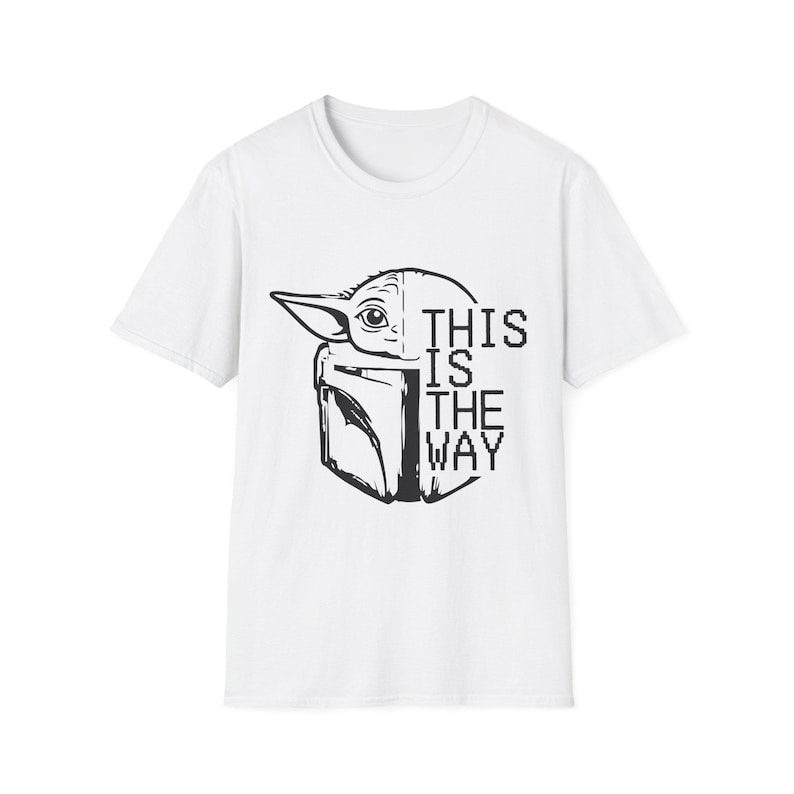 This Is The Way Baby Yoda T-Shirt | Mandalorian Grogu Tee image 5