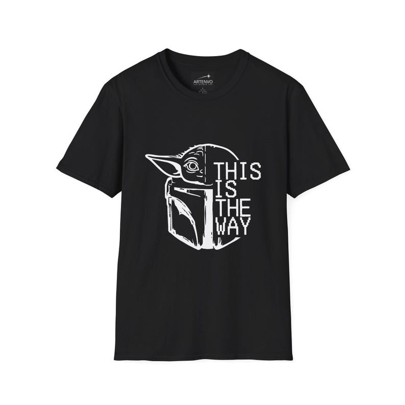 This Is The Way Baby Yoda T-Shirt | Mandalorian Grogu Tee | Father's Day Gift image 5