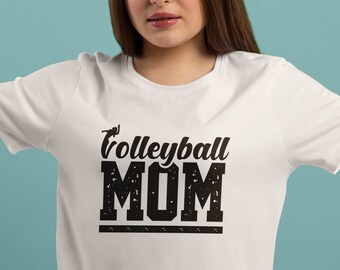 Volleyball Mom Svg, Png Svg Dxf Eps Ai, Volleyball Shirt Svg, Volleyball Mom Cut File, Cricut, Silhouette, Sublimation, Volleyball Gifts