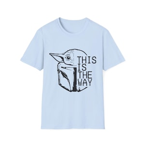 This Is The Way Baby Yoda T-Shirt | Mandalorian Grogu Tee image 3