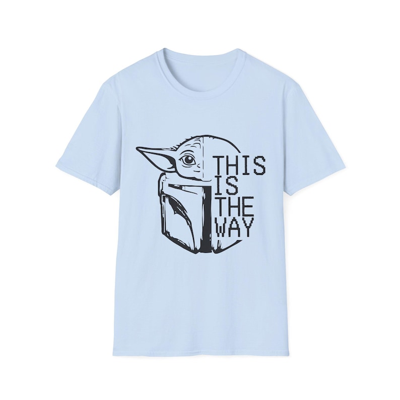 This Is The Way Baby Yoda T-Shirt | Mandalorian Grogu Tee image 3