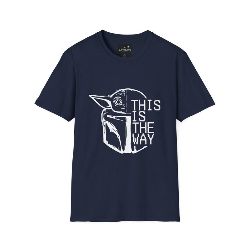 This Is The Way Baby Yoda T-Shirt | Mandalorian Grogu Tee | Father's Day Gift image 6
