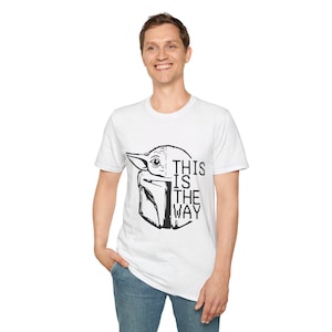 This Is The Way Baby Yoda T-Shirt | Mandalorian Grogu Tee image 7