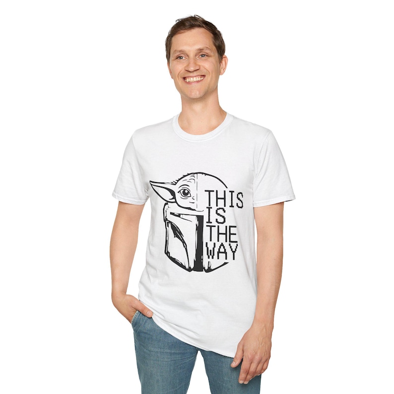 This Is The Way Baby Yoda T-Shirt | Mandalorian Grogu Tee image 7