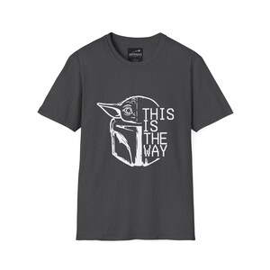 This Is The Way Baby Yoda T-Shirt | Mandalorian Grogu Tee | Father's Day Gift image 7