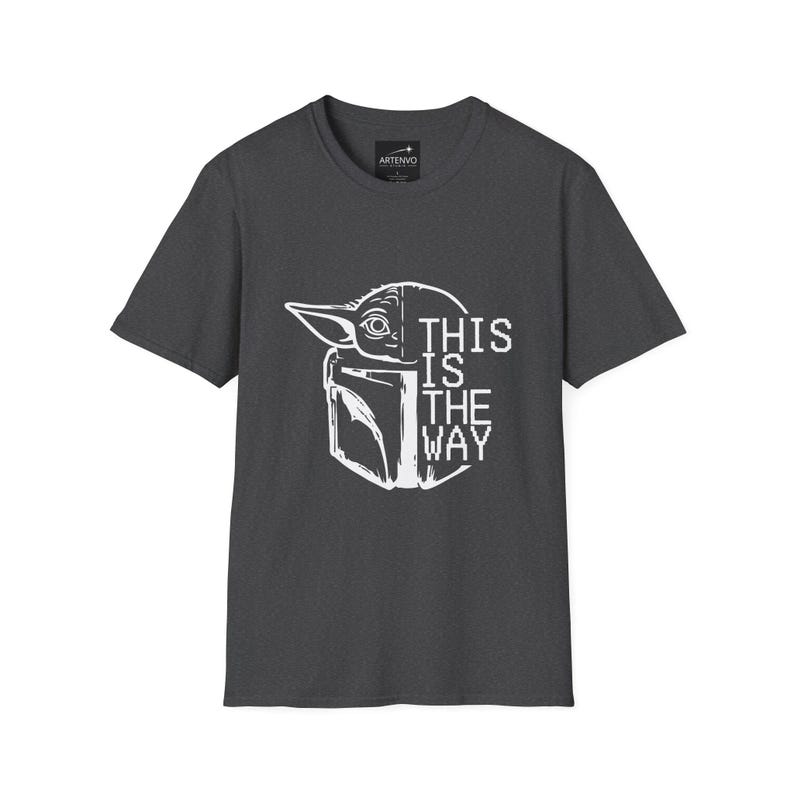 This Is The Way Baby Yoda T-Shirt | Mandalorian Grogu Tee | Father's Day Gift image 7