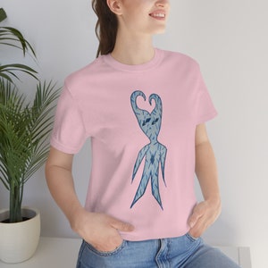Fun Space Alien - Xynn, T-Shirt Gift Stick Man, Unisex - Men & Women&#39;s Tee, Space Alien  Unisex Jersey Short Sleeve Tee