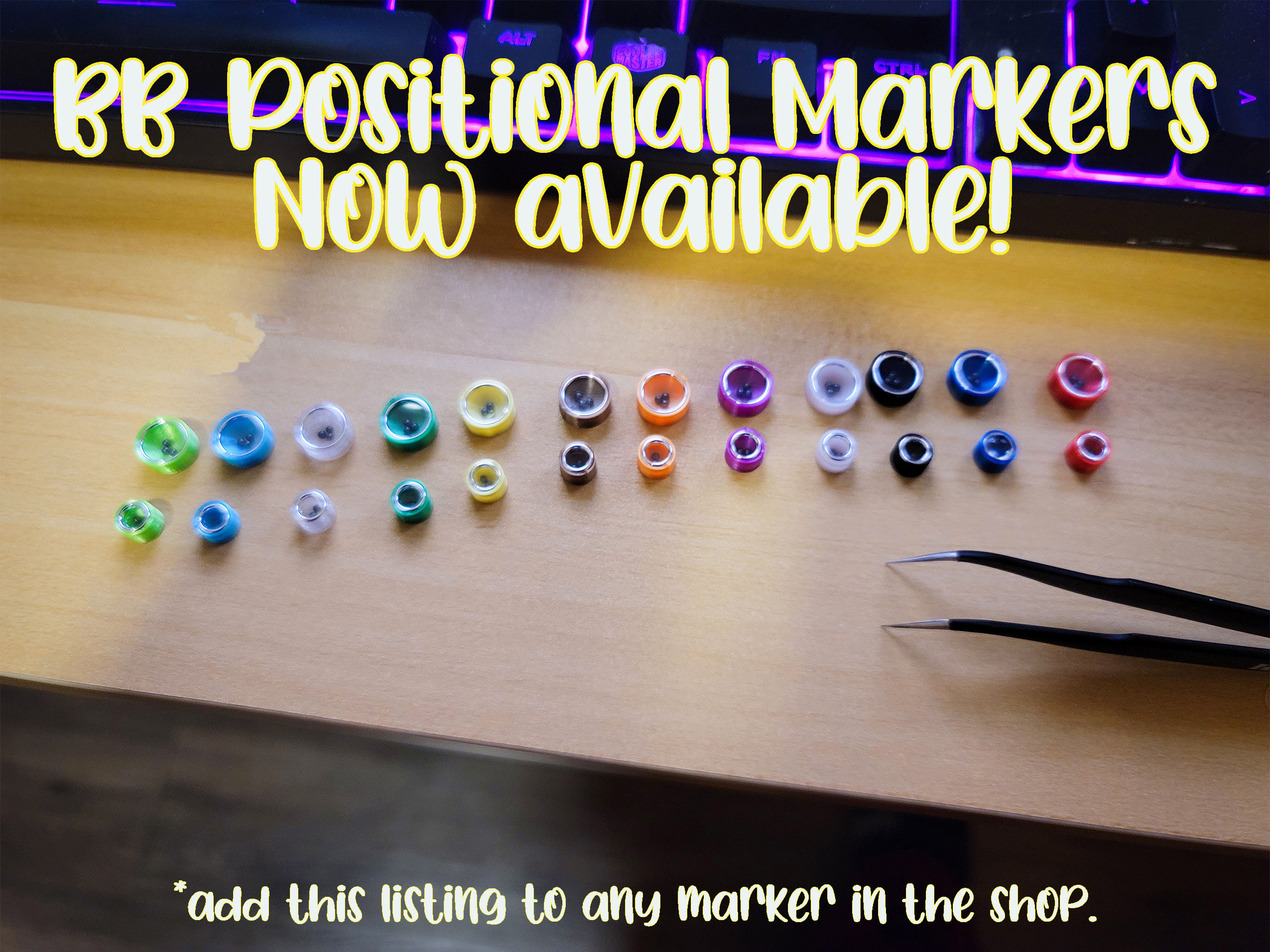 ADD ON Positional BB's (Not sold seperately. Must include X-Ray Marker Purchase)