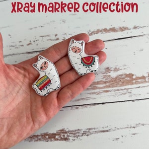 Cute Llama X-Ray Markers