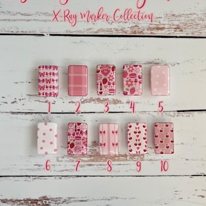 Colección de marcadores de rayos X "Te amo mucho, Cherry"
