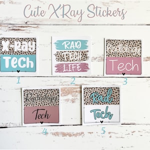 Cute X-Ray Stickers