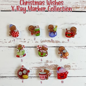 Cute Christmas X-Ray Markers