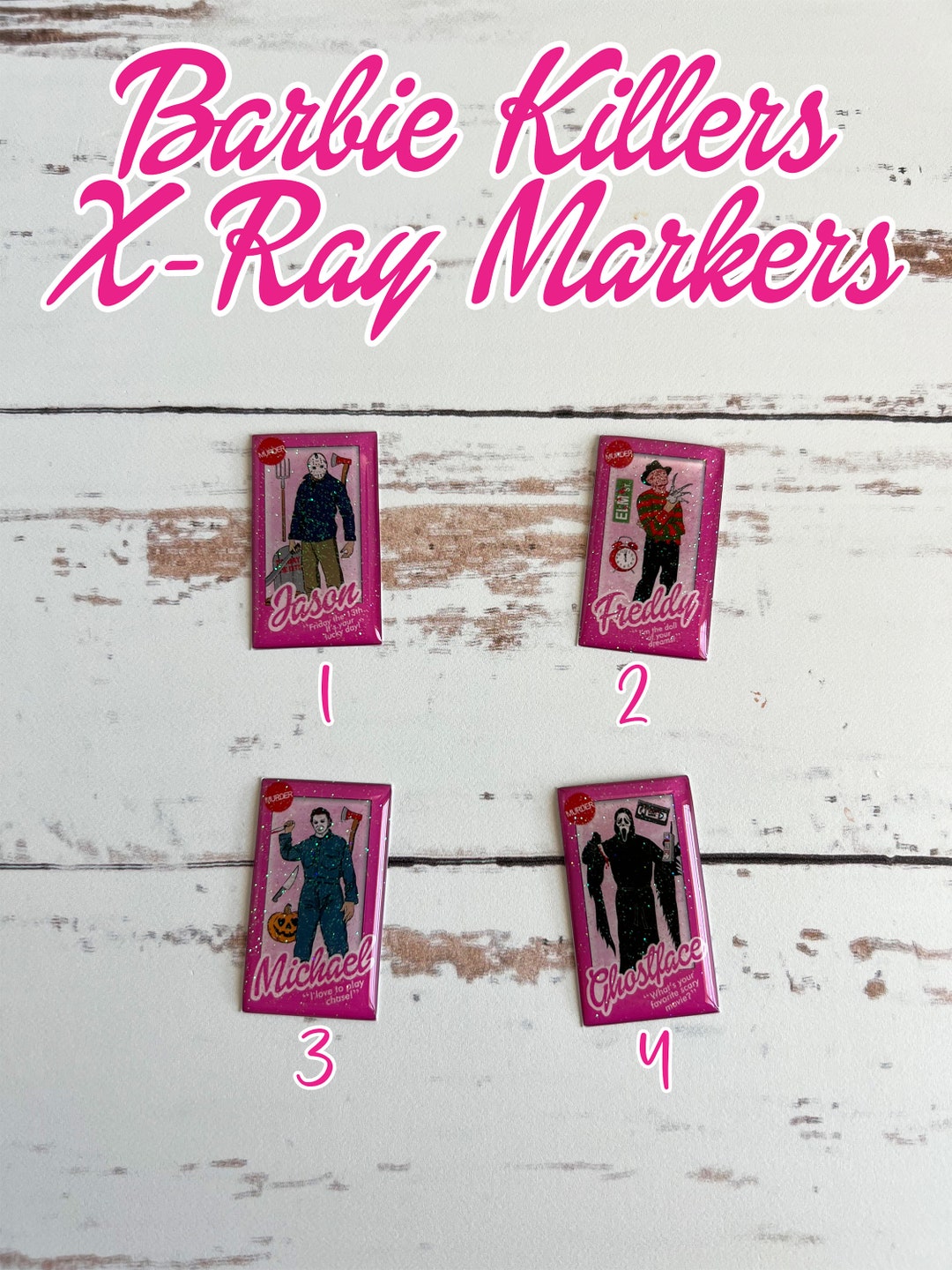 Barbie Killer X-ray Markers - Etsy
