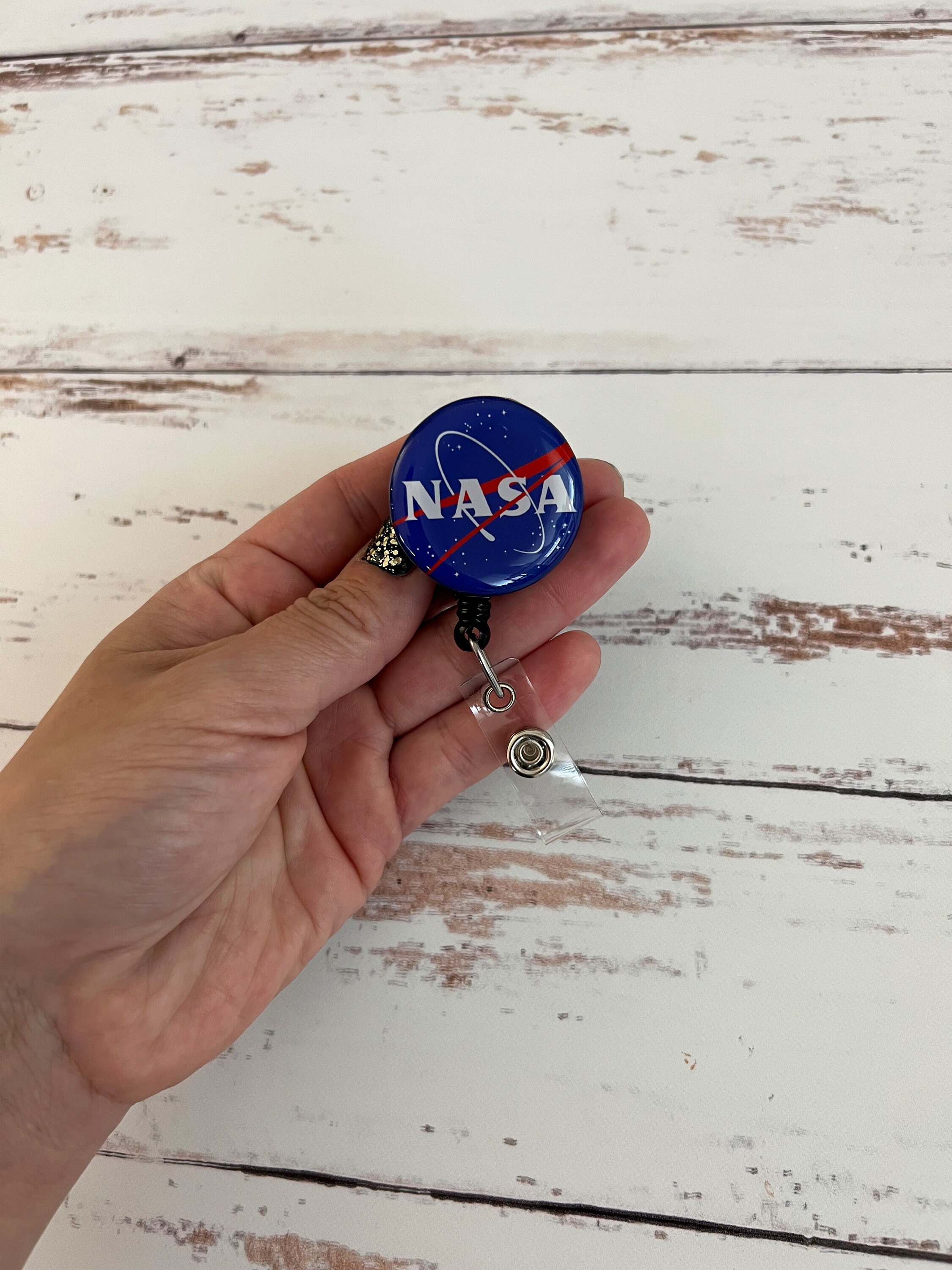 NASA バッジリール 宇宙デザイン NASAバッジリール - Etsy 日本