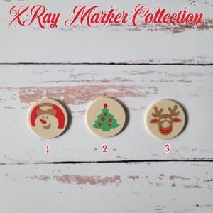 Classic Christmas Cookies X-Ray Markers