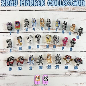 Pedi Character X-Ray Markers