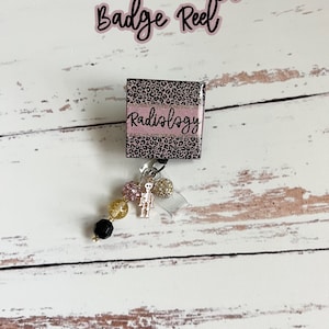 Cute Radiology Badge Reel