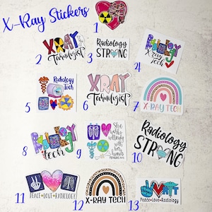 Cute X-Ray Stickers