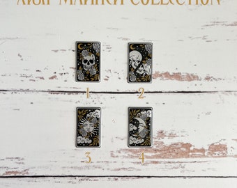 The Sun and The Moon Tarot Cards X-Ray Markers