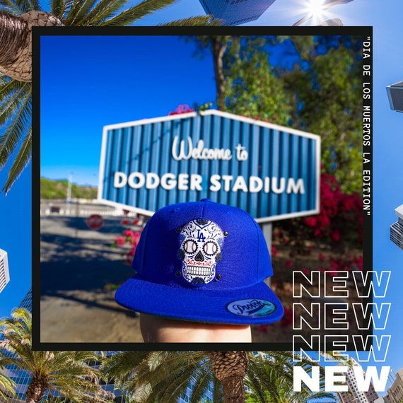 昌*ロ様 Logo Athletic/LA Dodgers Cap/Dead S New Era 5950 LA Dodgers 60th Anniversary Patch Metallic Logo