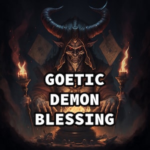 Benedizione gotica del demone