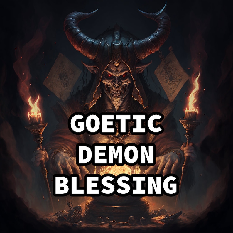 Goetic Demon Blessing Reading - Etsy