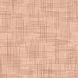 May include: Abstract pattern with a light pink background and a grid of thin, brown lines.