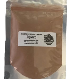 Dragon Blood Sangre De Grado Powder from East Coast Superfoods 50 g /1.76 oz