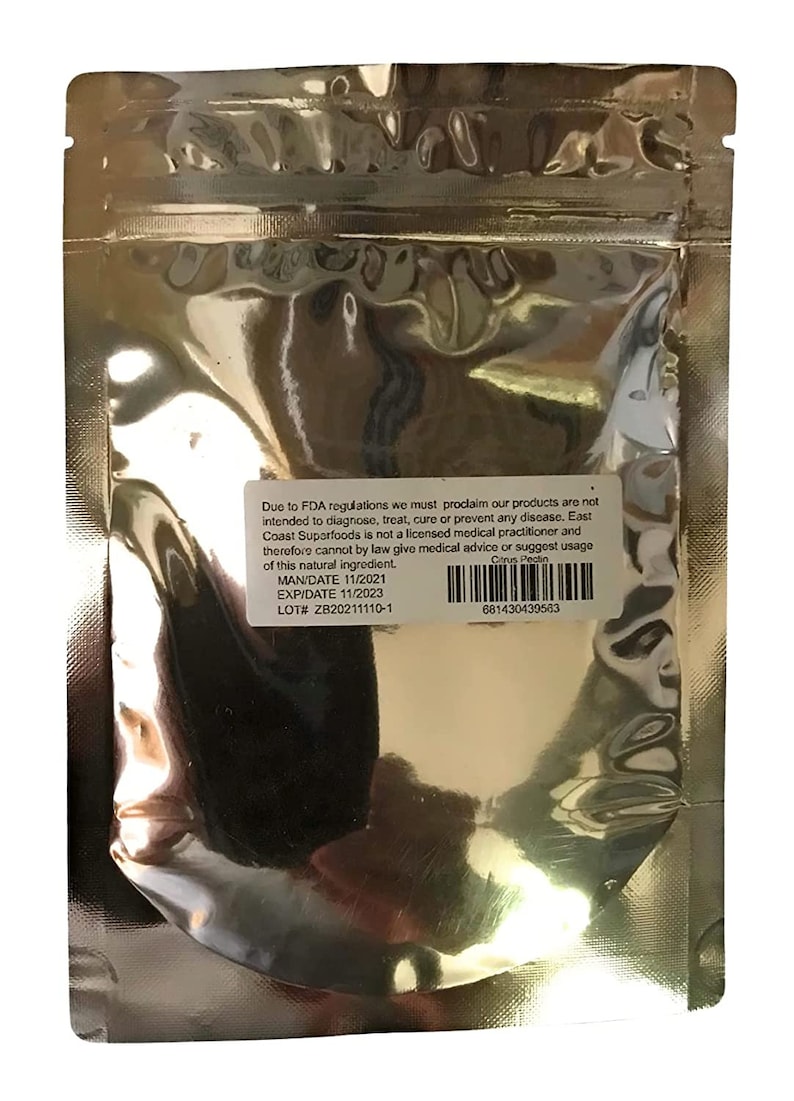Citrus Pectin Powder From East Coast Superfoods 50 G / 1.76 Oz Etsy