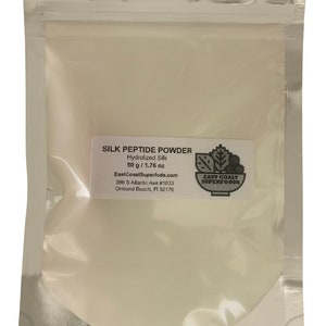 Silk Peptide Powder from East Coast Superfoods 50 gr / 1.76 oz