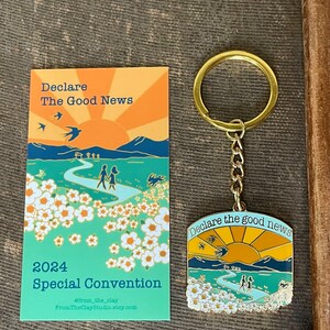 Bulk Keychain Special Convention Declare the good news Keyring image 7